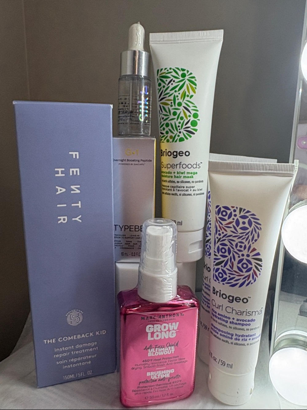 Fenty Hair Briogeo TYPEBEA Luxury Sephora Hair Bundle New Unused Luxury